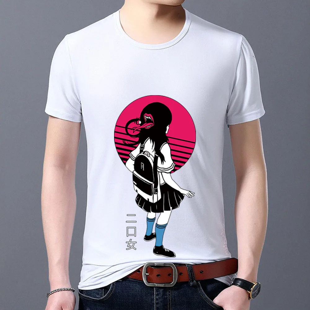 Summer Men T-Shirt O Neck Short Sleeve Male Tops Japanese Classic Customs and Characteristics Pattern Print Series Man's Tee
Summer Men T-Shirt O Neck Short Sleeve Male Tops Japanese Classic Customs and Characteristics Pattern Print Series Man's Tee