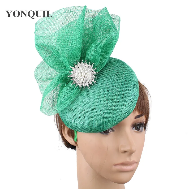 4-Layer Sinamay Women Elegant Bride Fascinator Hat Nice Wedding Millinery Hat Gorgeous Headwear For Ladies Party Tea Chapeau
4-Layer Sinamay Women Elegant Bride Fascinator Hat Nice Wedding Millinery Hat Gorgeous Headwear For Ladies Party Tea Chapeau