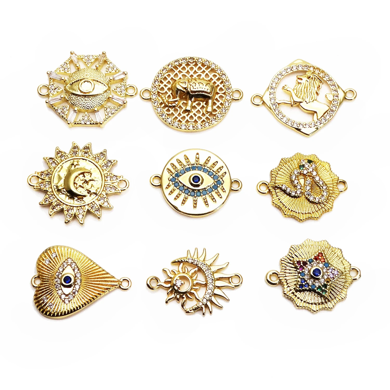 Micro zircon inlaid magic eye hand card accessory Link bracelet elephant Hand catenary connection for Jewelry Making accessories
Micro zircon inlaid magic eye hand card accessory Link bracelet elephant Hand catenary connection for Jewelry Making accessories