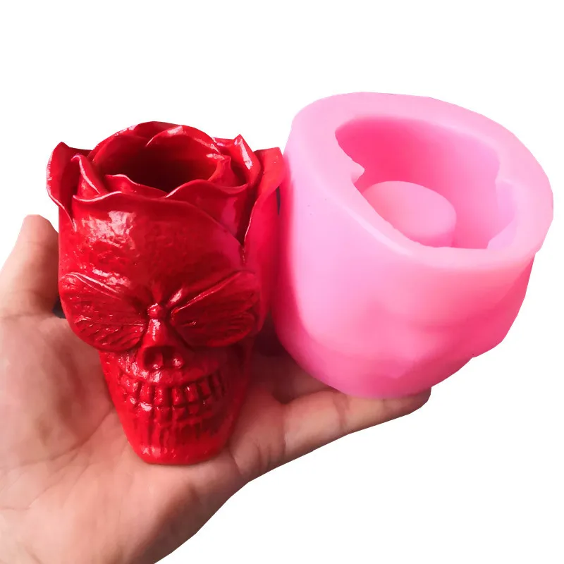 Cool Glasses Skull Silicone Candle Holder Mold for Handmade Desktop Decoration Gypsum Epoxy Resin Pen Holder Flower Pot Mould
Cool Glasses Skull Silicone Candle Holder Mold for Handmade Desktop Decoration Gypsum Epoxy Resin Pen Holder Flower Pot Mould