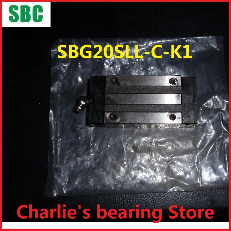 1pc 100% brand new original genuine Korea SBC linear guide bearing slide SBG20SLL for engraving machine accessories slider
1pc 100% brand new original genuine Korea SBC linear guide bearing slide SBG20SLL for engraving machine accessories slider