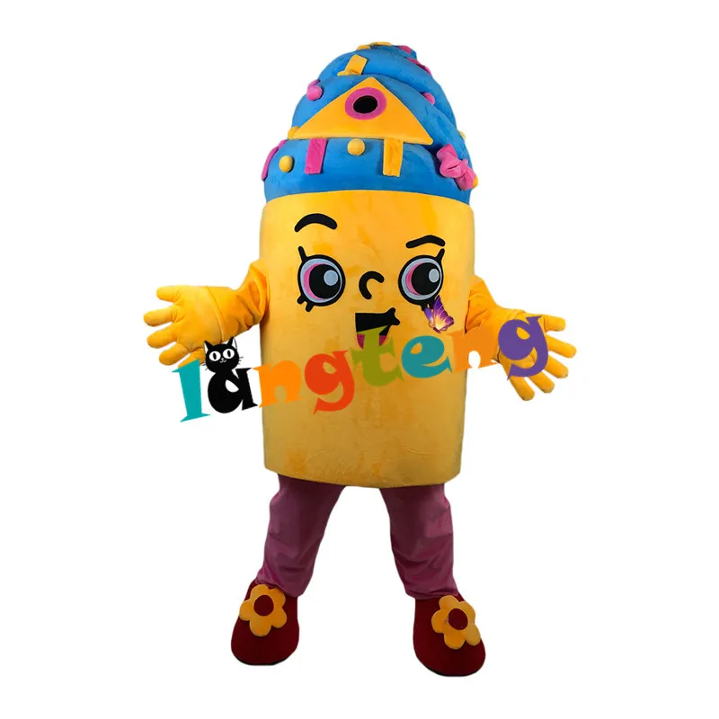 966 Orange Ice Cream Mascot Costume Cartoon Suit Cosplay Character Fancy Dress Design
966 Orange Ice Cream Mascot Costume Cartoon Suit Cosplay Character Fancy Dress Design