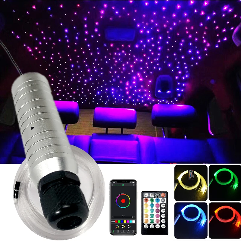 car Optic Lighting Smart 12vd 6w Fiber Light engine RF control Cable Starry Effect Ceiling room Lights silve lamp LED RGBW NEW
car Optic Lighting Smart 12vd 6w Fiber Light engine RF control Cable Starry Effect Ceiling room Lights silve lamp LED RGBW NEW