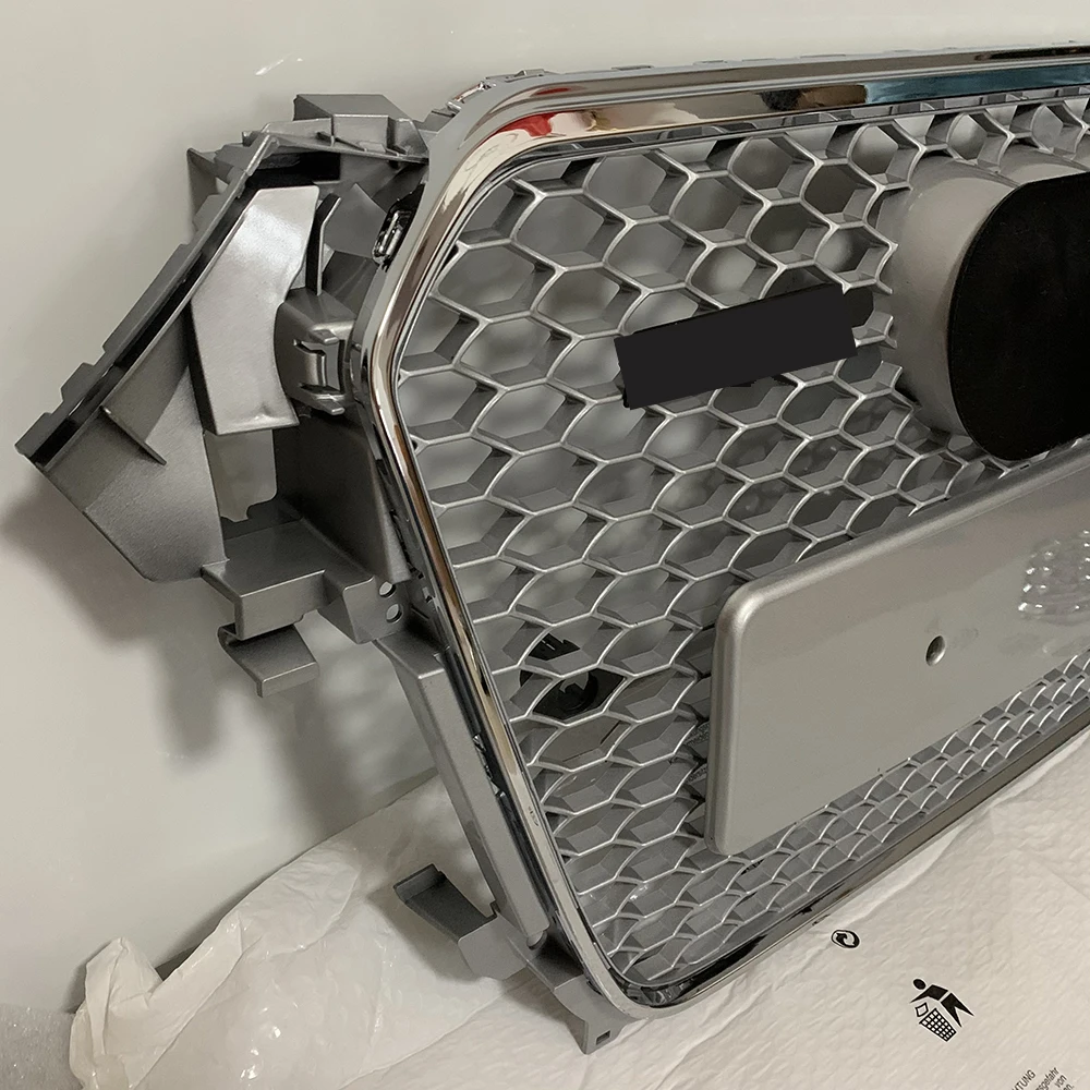 For RS4 Style Front Sport Hex Mesh Honeycomb Hood Grille Silver for Audi A4/S4 B8.5 2013-2016 Car Styling Accessories
For RS4 Style Front Sport Hex Mesh Honeycomb Hood Grille Silver for Audi A4/S4 B8.5 2013-2016 Car Styling Accessories