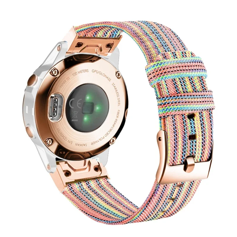 20mm Quick Fit Woven Soft Canvas Nylon Quick Dry Women Wristband Strap for Garmin Fenix 5S,Fenix 6S Pro/Sapphire Descent Mk2S
20mm Quick Fit Woven Soft Canvas Nylon Quick Dry Women Wristband Strap for Garmin Fenix 5S,Fenix 6S Pro/Sapphire Descent Mk2S