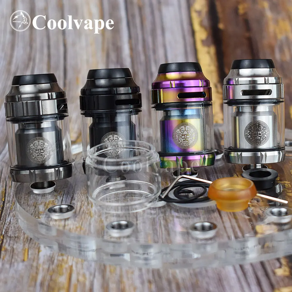 Атомайзер coolvape Zeus RTA, емкость резервуара распылитель для электронной сигареты резервуар мл, 3,5 мл
Атомайзер coolvape Zeus RTA, емкость резервуара распылитель для электронной сигареты резервуар мл, 3,5 мл