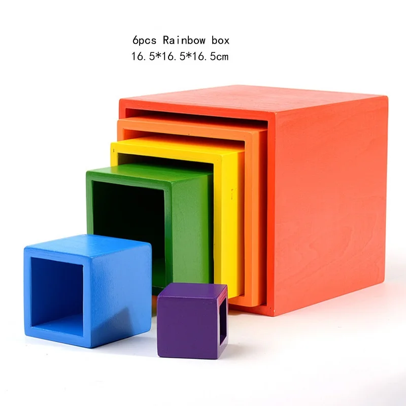 Wooden Toys Large Rainbow Stacker Stacking Games Kids Creative Rainbow Building Blocks Montessori Educational Toys
Wooden Toys Large Rainbow Stacker Stacking Games Kids Creative Rainbow Building Blocks Montessori Educational Toys