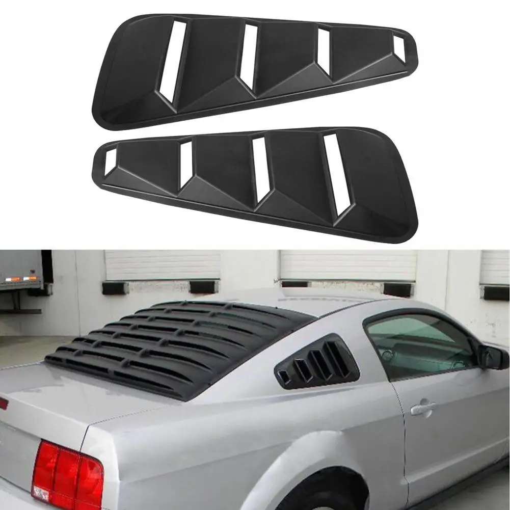 1Pair Side Window Louvers Modified Parts Black Window Scoops Side Vents for Ford Mustang Window Winding Handles
1Pair Side Window Louvers Modified Parts Black Window Scoops Side Vents for Ford Mustang Window Winding Handles