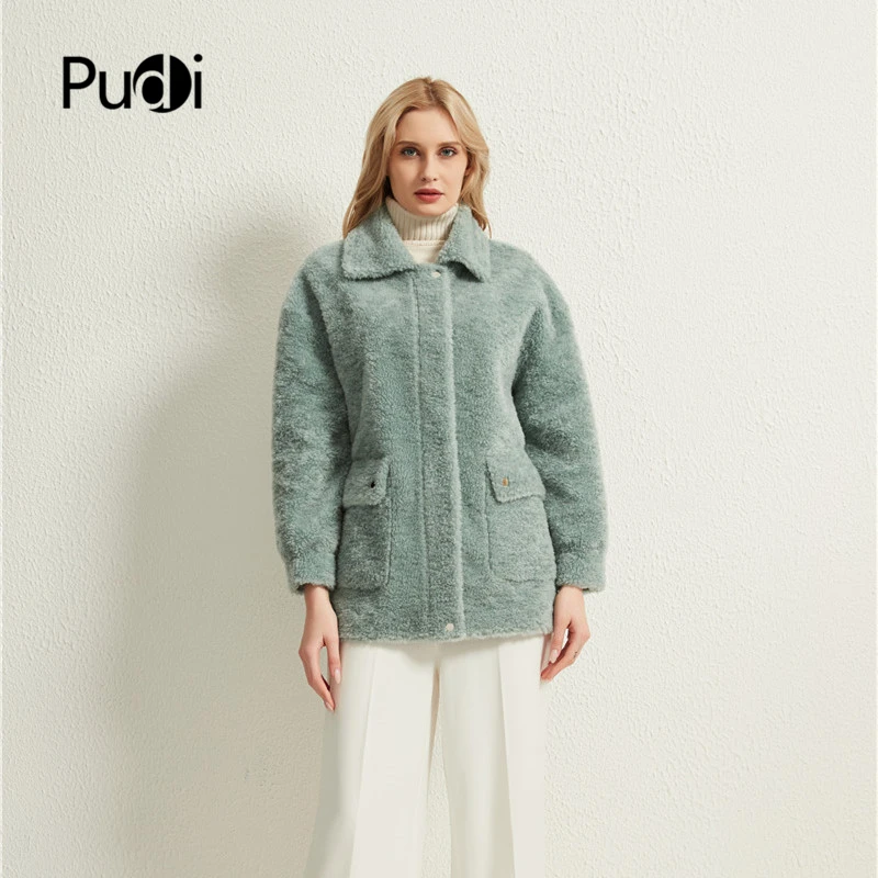 Pudi Women Real Wool Fur Coat Jacket Female Winter Sheep Fur Jackets Coats Parka Trench H986
Pudi Women Real Wool Fur Coat Jacket Female Winter Sheep Fur Jackets Coats Parka Trench H986