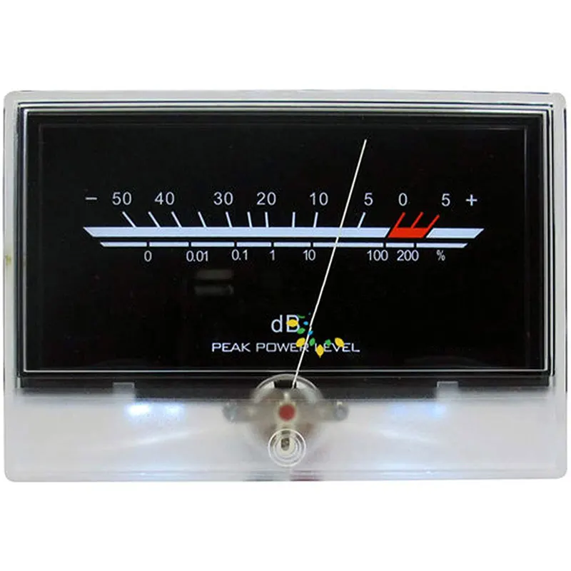 VU Meter Backstage Power Discharge Flat Meter Audio LevelDB Meter Backlight P-134
VU Meter Backstage Power Discharge Flat Meter Audio LevelDB Meter Backlight P-134