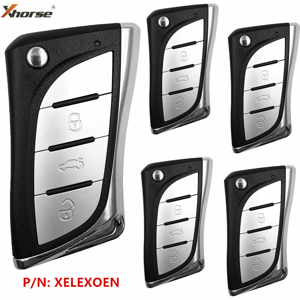 XHORSE (English Version) VVDI Universal Super Remote Key for Lexus Type XELEXOEN Support All ID 4D/4E/4C/8C/8A/48/8E Super Chip
XHORSE (English Version) VVDI Universal Super Remote Key for Lexus Type XELEXOEN Support All ID 4D/4E/4C/8C/8A/48/8E Super Chip