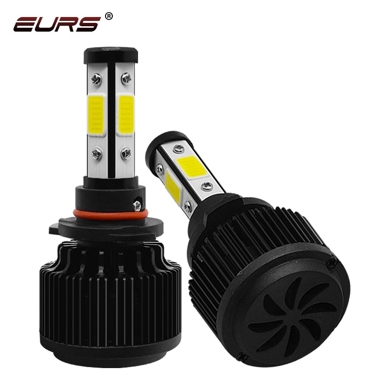 EURS 4 Sides LED Lamp H4 H7 H1 LED Turbo Headlight H11 HB3 HB4 H8 H3 LED Fog Light with COB Chips 50W 8000LM LED Automotive X6
EURS 4 Sides LED Lamp H4 H7 H1 LED Turbo Headlight H11 HB3 HB4 H8 H3 LED Fog Light with COB Chips 50W 8000LM LED Automotive X6
