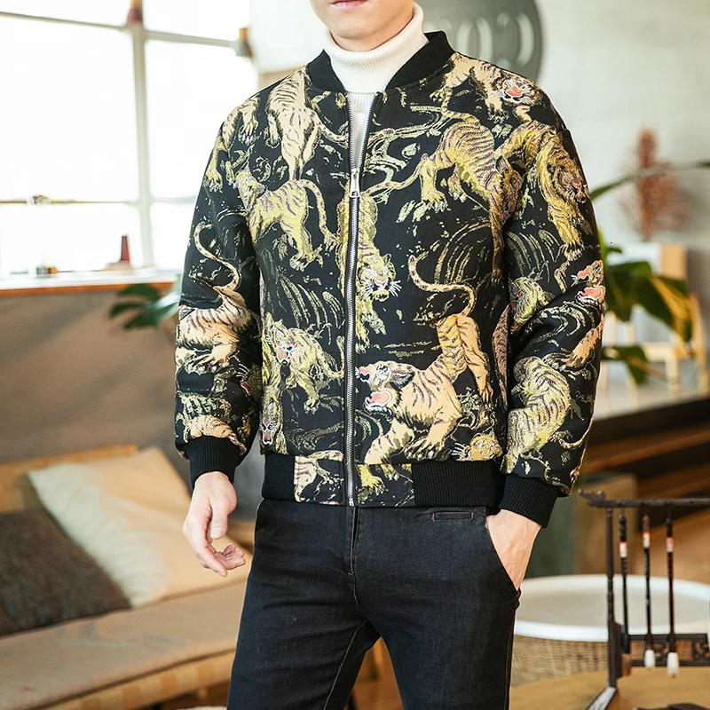 Animal Embroidery Loose Coat Abrigo Ropa 2020 Autumn Thickening Corta Vientos Hombre Vintage Jacket Men
Animal Embroidery Loose Coat Abrigo Ropa 2020 Autumn Thickening Corta Vientos Hombre Vintage Jacket Men
