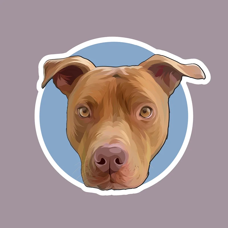 32831 # Grey Pitbull Dog 13 Cm/17 Cm Self-adhesive Decal Car Sticker Waterproof Auto Decors on Bumper Rear Window Laptop
32831 # Grey Pitbull Dog 13 Cm/17 Cm Self-adhesive Decal Car Sticker Waterproof Auto Decors on Bumper Rear Window Laptop