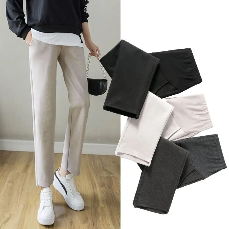 6083# Autumn Winter Thicken Warm Woolen Maternity Pants Casual Straight Elastic Waist Belly Pants for Pregnant Women Pregnancy
6083# Autumn Winter Thicken Warm Woolen Maternity Pants Casual Straight Elastic Waist Belly Pants for Pregnant Women Pregnancy