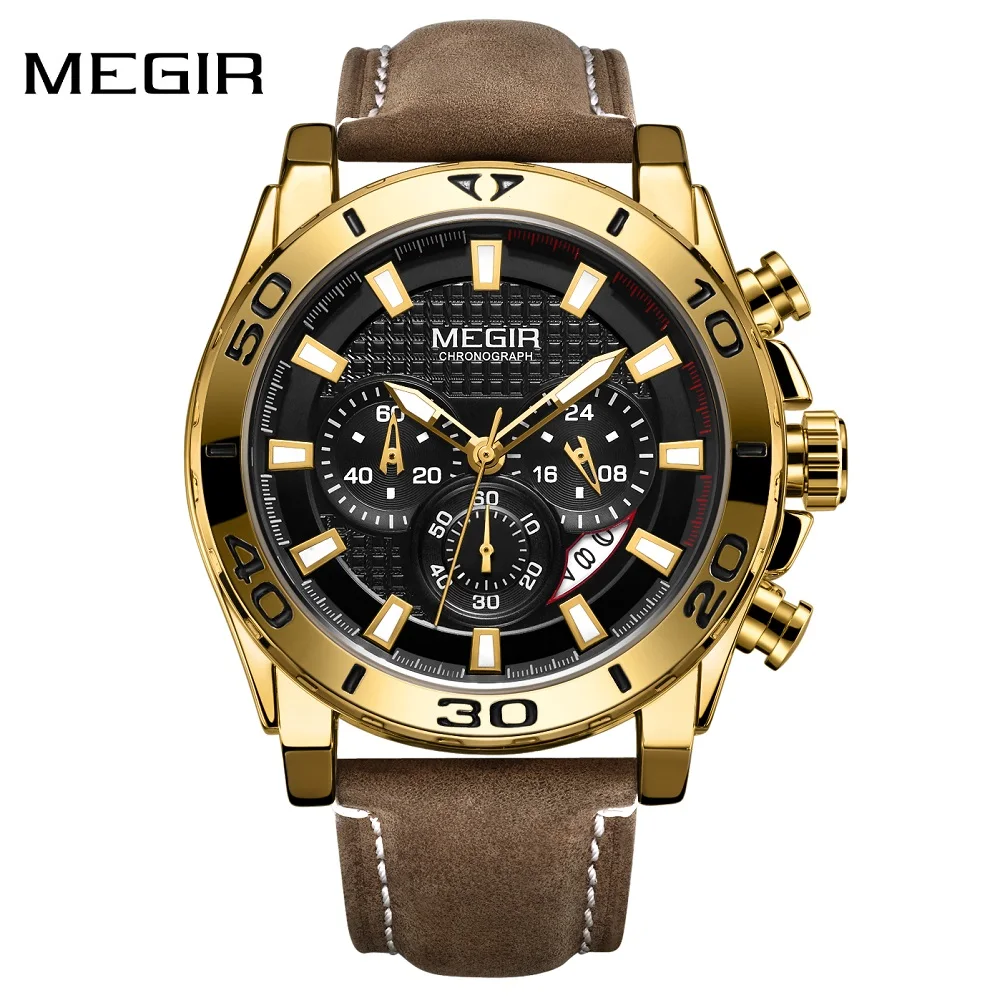 Relojes 2019 MEGIR Watch Men Fashion Sport Quartz Clock Mens Watches Top Brand Luxury Waterproof Watch Hour Relogio Masculino
Relojes 2019 MEGIR Watch Men Fashion Sport Quartz Clock Mens Watches Top Brand Luxury Waterproof Watch Hour Relogio Masculino