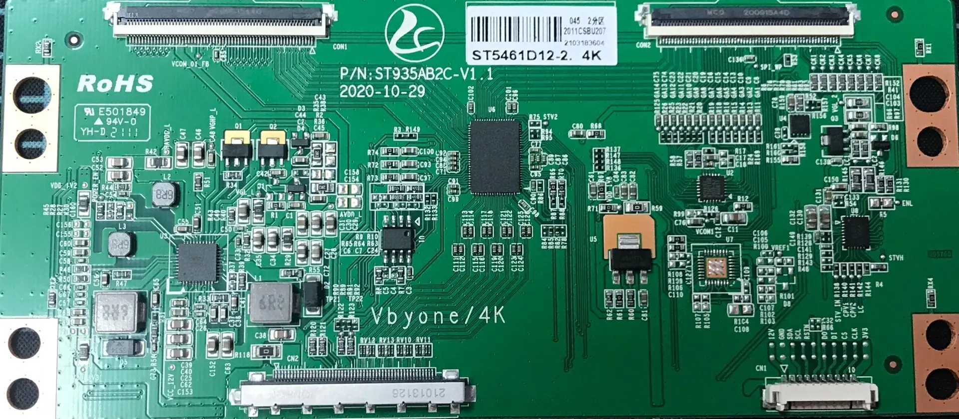 ST5461D12-2-C-1 Original wireless For ST5461D12-2-C-1 4K Logic board Strict test quality assurance
ST5461D12-2-C-1 Original wireless For ST5461D12-2-C-1 4K Logic board Strict test quality assurance