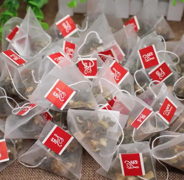3000pcs/lot Pyramid Tea Bag Filters Nylon Teabag Single String With Label Transparent Empty Tea Bags Wholesale
3000pcs/lot Pyramid Tea Bag Filters Nylon Teabag Single String With Label Transparent Empty Tea Bags Wholesale