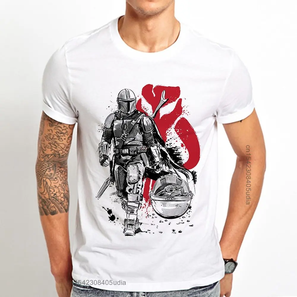Забавная Мужская футболка Mando Sumi-E Warrior, Новинка лета, белая Повседневная крутая Мужская футболка с коротким рукавом, унисекс
Забавная Мужская футболка Mando Sumi-E Warrior, Новинка лета, белая Повседневная крутая Мужская футболка с коротким рукавом, унисекс