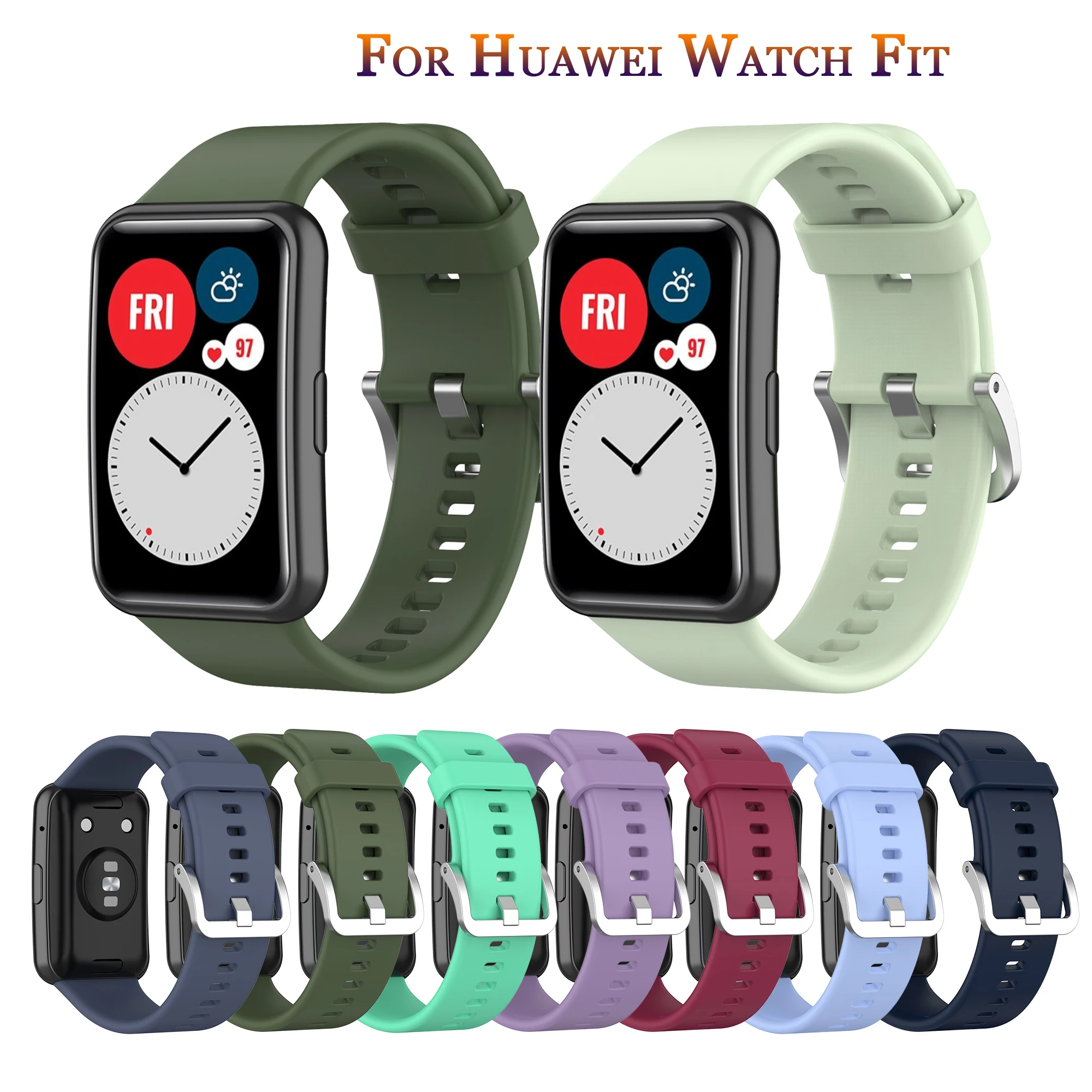 Ремешок силиконовый для Huawei Watch Fit, новый мягкий спортивный сменный Браслет для смарт-браслета, Мягкие Ремешки для Huawei Fit Watch Correa
Ремешок силиконовый для Huawei Watch Fit, новый мягкий спортивный сменный Браслет для смарт-браслета, Мягкие Ремешки для Huawei Fit Watch Correa