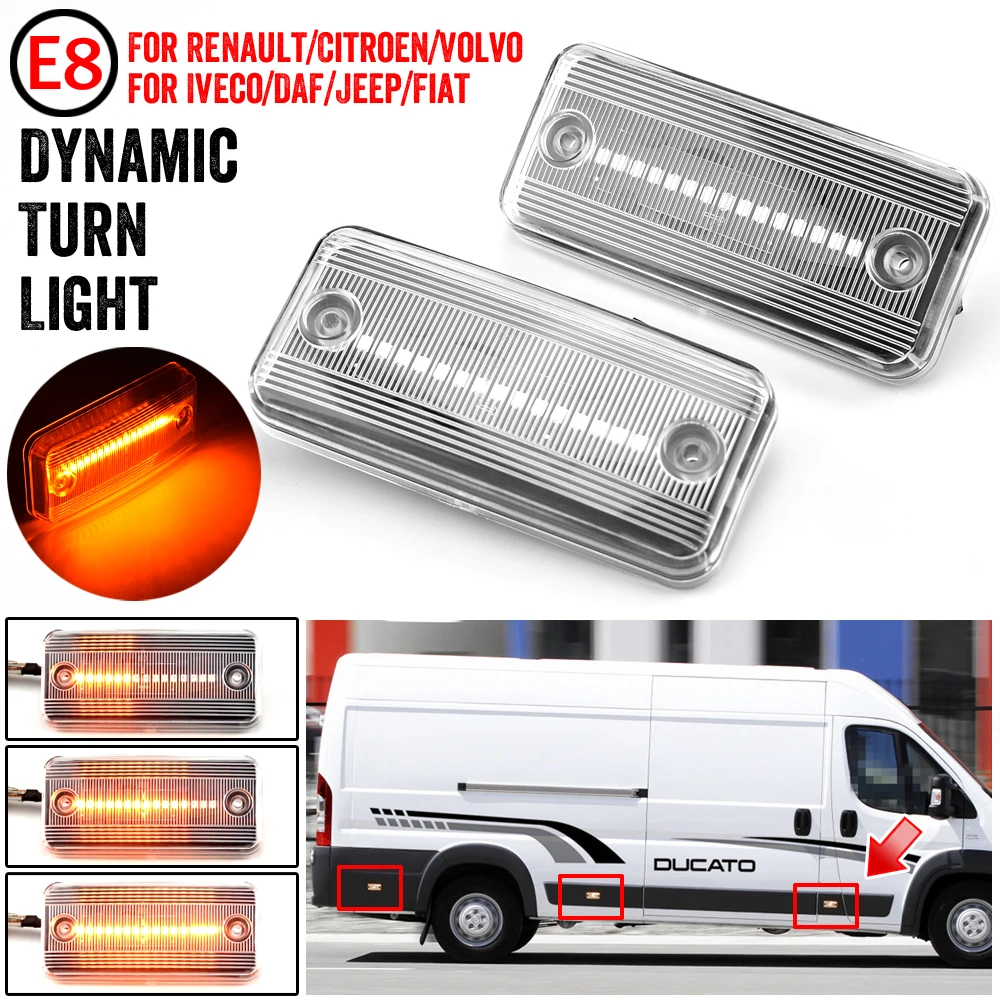 6 шт. светодиодный боковой габаритный фонарь для RENAULT VOLVO FL/FE IRISBUS HEULIEZ DAF Fiat Ducato IVECO Daily Citroen Relay Peugeot Boxer
6 шт. светодиодный боковой габаритный фонарь для RENAULT VOLVO FL/FE IRISBUS HEULIEZ DAF Fiat Ducato IVECO Daily Citroen Relay Peugeot Boxer