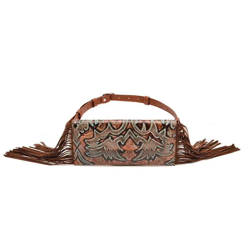2021 Ladies Party Clutch Retro Fringed Waist Bag Designer Waist Bag Luxury Pu Leather Ladies Small Wallet
2021 Ladies Party Clutch Retro Fringed Waist Bag Designer Waist Bag Luxury Pu Leather Ladies Small Wallet