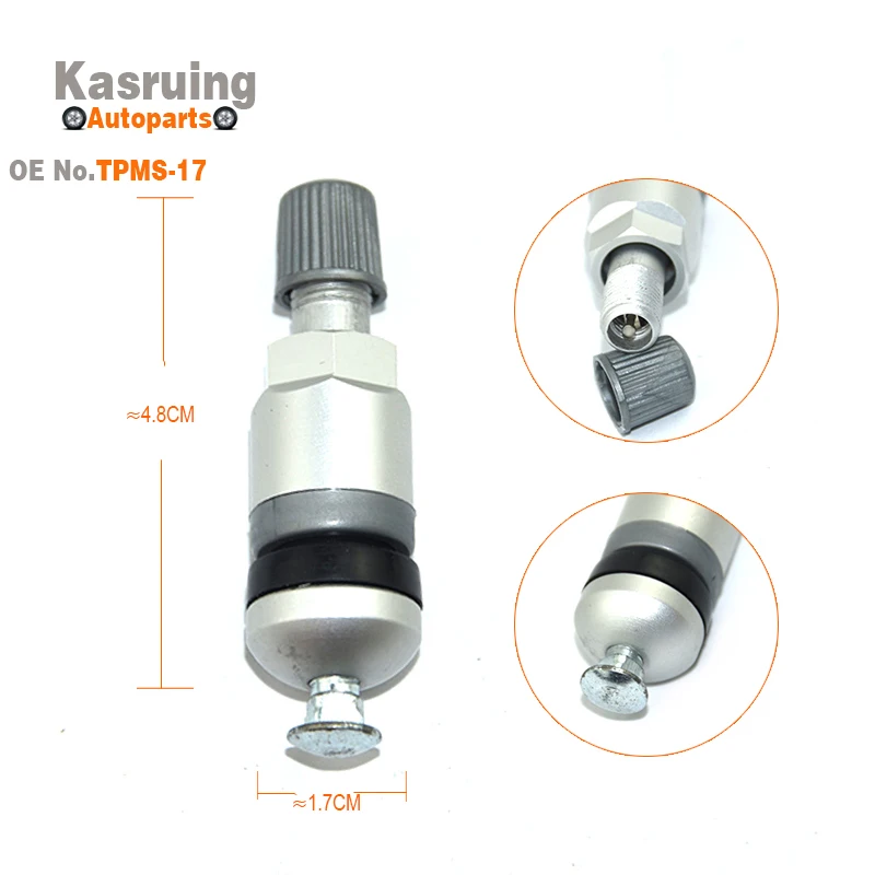 New TPMS-17 Tire Valve For Audi Volkswagen Mercedes benz Aluminum TPMS Tire pressure sensor Valves Replacement
New TPMS-17 Tire Valve For Audi Volkswagen Mercedes benz Aluminum TPMS Tire pressure sensor Valves Replacement