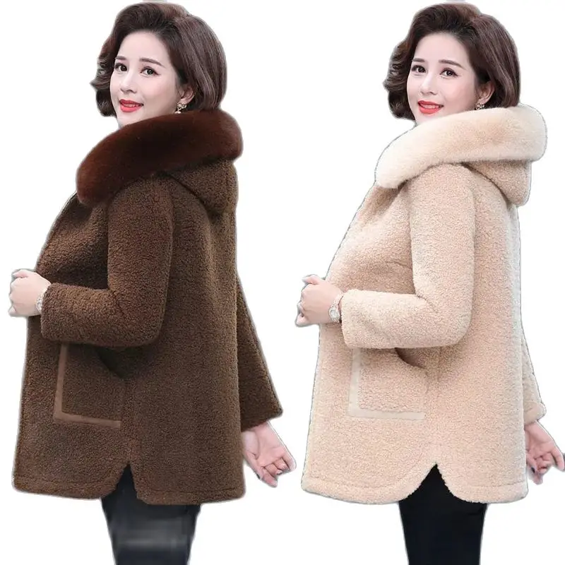 Middle Aged Mother Winter Clothes Women Coat New 2021 Winter Add Velvet Thicken Granule Velvet Cotton Clothes Ladies Jacket
Middle Aged Mother Winter Clothes Women Coat New 2021 Winter Add Velvet Thicken Granule Velvet Cotton Clothes Ladies Jacket