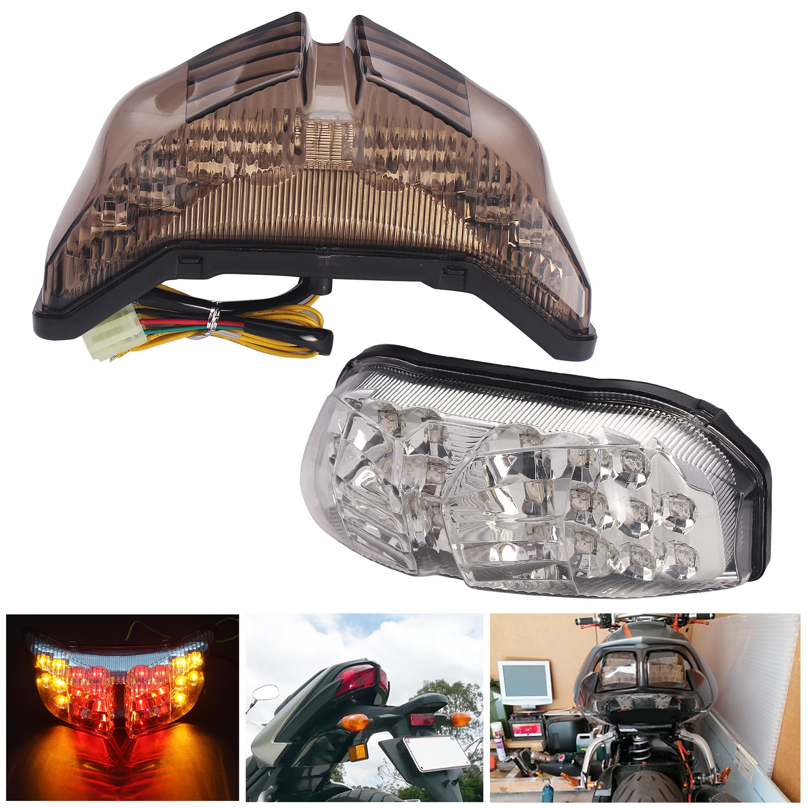 Tail Lights Brake Assembly Rear LED Tail Light For YAMAHA FZ-1 N Fazer 2006-2013 FZ 8 Fazer 2011-13 Motorcycle
Tail Lights Brake Assembly Rear LED Tail Light For YAMAHA FZ-1 N Fazer 2006-2013 FZ 8 Fazer 2011-13 Motorcycle