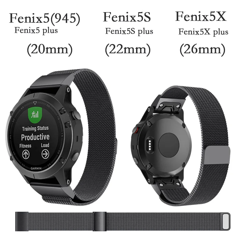 Ремешок металлический для Garmin Fenix 6S, 6X, 6 Pro, Fenix 5X, 5, 5S, 3 часа, быстросъемный, из нержавеющей стали
Ремешок металлический для Garmin Fenix 6S, 6X, 6 Pro, Fenix 5X, 5, 5S, 3 часа, быстросъемный, из нержавеющей стали
