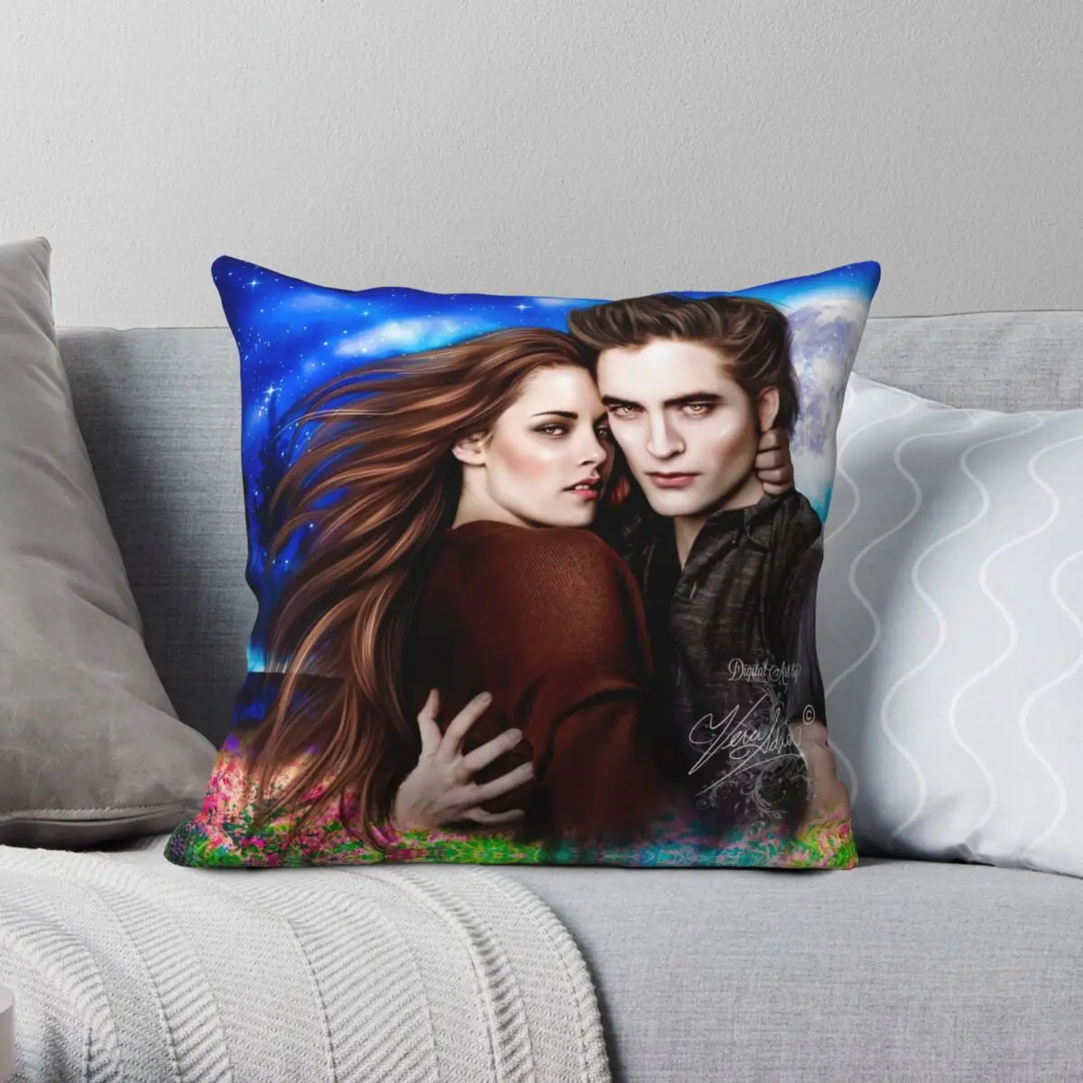 The Twilight Saga Square Pillowcase Polyester Linen Velvet Creative Zip Decor Pillow Case Home Cushion Cover 18"
The Twilight Saga Square Pillowcase Polyester Linen Velvet Creative Zip Decor Pillow Case Home Cushion Cover 18"
