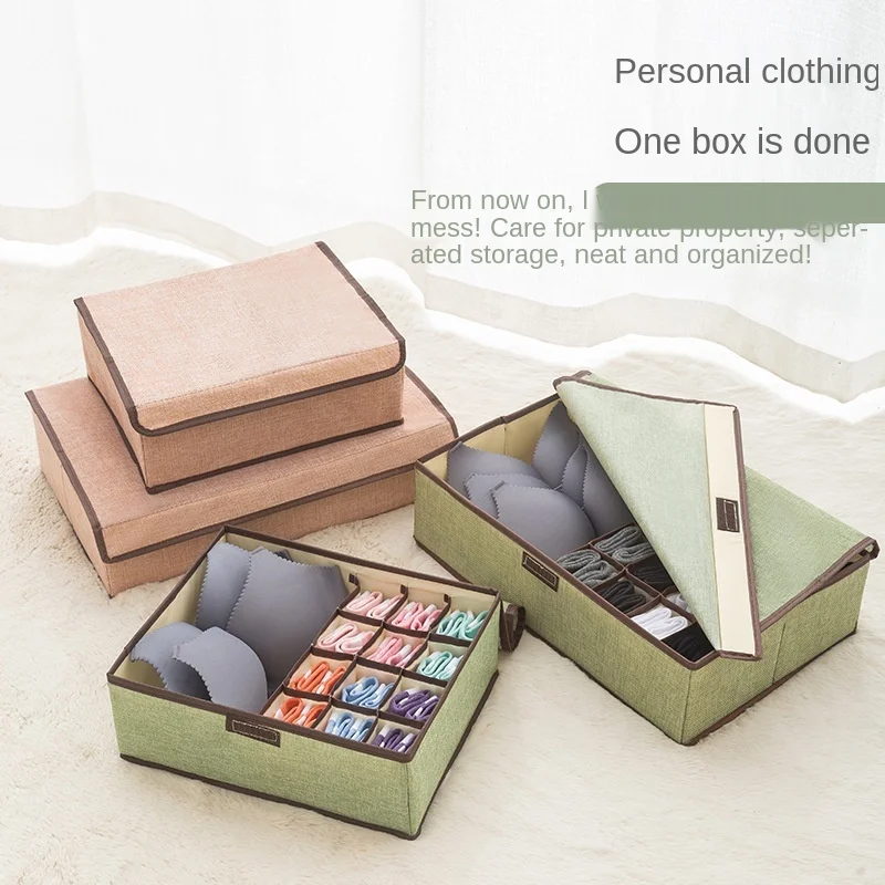 Underwear Organizer With Cover 17 Cell Cotton Foldable Drawer Organizer Underwear Storage Boxes Drawer Dividers For Bra Sock Tie
Underwear Organizer With Cover 17 Cell Cotton Foldable Drawer Organizer Underwear Storage Boxes Drawer Dividers For Bra Sock Tie