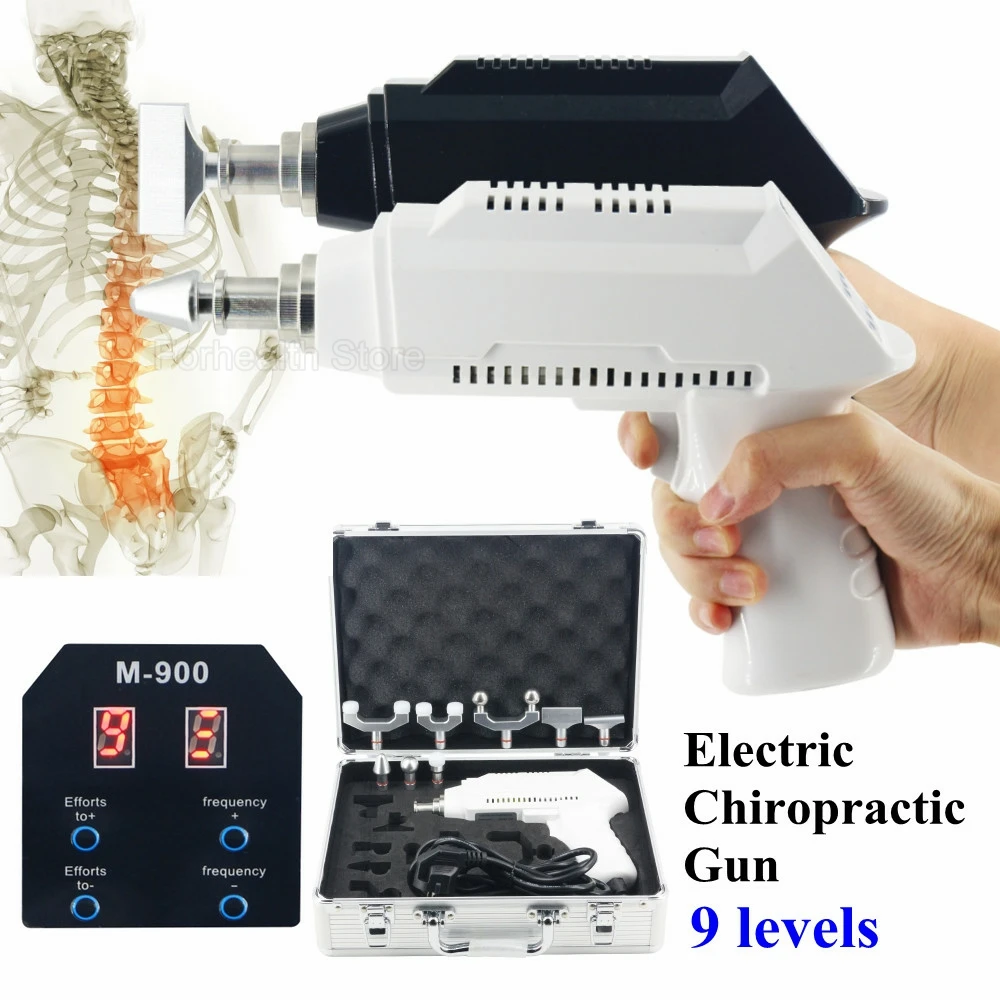 Adjustable Chiropractic Electric Correction Gun 900N Strength Therapeutic Instrument 8 Heads Chiropractic Massage Gun 2025 New
Adjustable Chiropractic Electric Correction Gun 900N Strength Therapeutic Instrument 8 Heads Chiropractic Massage Gun 2025 New