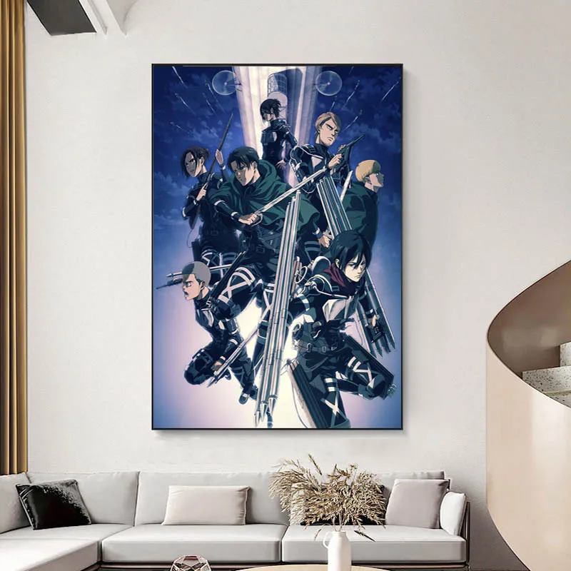 New 40x50cm Oil Painting Japanese Anime Attack On Titan Paint By Numbers On Canvas DIY Acrylic Painting Wall Art Home Decor
New 40x50cm Oil Painting Japanese Anime Attack On Titan Paint By Numbers On Canvas DIY Acrylic Painting Wall Art Home Decor