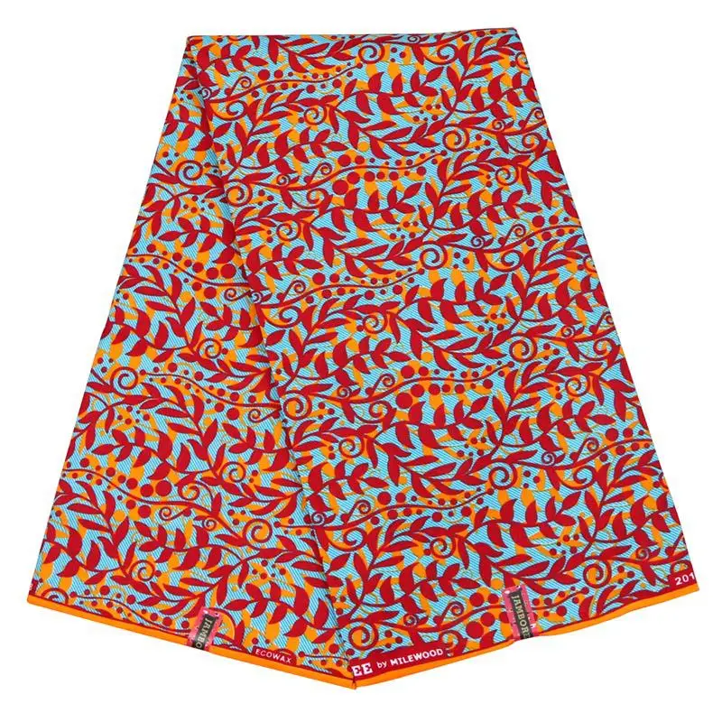 New Arrivals Fashion Design African Veritable Wax Red&Orange Floral Printed Fabric Real Wax Printed Fabric
New Arrivals Fashion Design African Veritable Wax Red&Orange Floral Printed Fabric Real Wax Printed Fabric