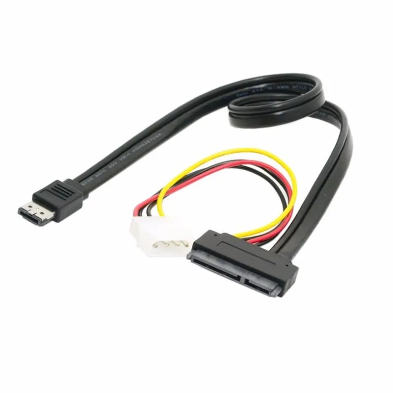 Мощность комбинированный ESATA SATA 22pin & IDE/SATA 4pin 5V 12V Кабель-адаптер для 3,5 "2,5" кабель передачи данных на жестком диске 50 см/0,5 м
Мощность комбинированный ESATA SATA 22pin & IDE/SATA 4pin 5V 12V Кабель-адаптер для 3,5 "2,5" кабель передачи данных на жестком диске 50 см/0,5 м