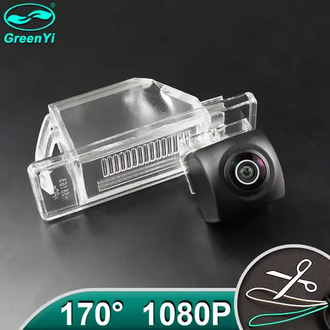 Full HD AHD 1080P Fisheye Lens Car Reverse Backup Rear View Camera For Nissan QASHQAI X-TRAIL Geniss Citroen C4 C5 C-Triomphe