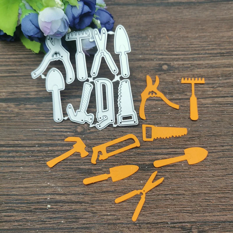 Repair Tool Set Metal Cutting Dies Stencils For DIY Scrapbooking Decorative Embossing Handcraft Die Cutting Template
Repair Tool Set Metal Cutting Dies Stencils For DIY Scrapbooking Decorative Embossing Handcraft Die Cutting Template
