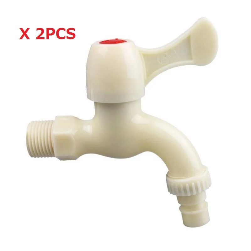 G1/2 Plastic Washing Machine Faucet Explosion-proof Anti-cracking Drip Water Does Not Leak Fast Open Tap 2PCS
G1/2 Plastic Washing Machine Faucet Explosion-proof Anti-cracking Drip Water Does Not Leak Fast Open Tap 2PCS