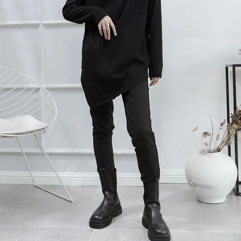 Ladies Small Foot Pants Spring And Autumn Dark New Style Yamamoto Style Slim Small Foot Leisure Large Pencil Pants
Ladies Small Foot Pants Spring And Autumn Dark New Style Yamamoto Style Slim Small Foot Leisure Large Pencil Pants