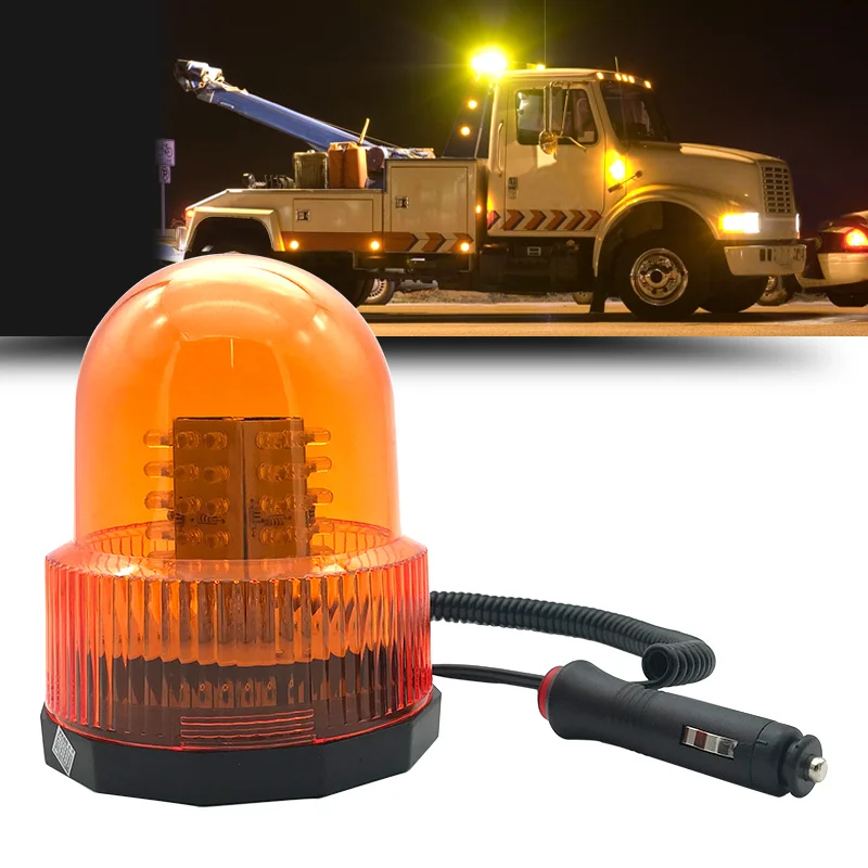 72 LED Flashing Rotating Traffic Warning Light 12/24V Car Magnet Ceiling Warning Light Engineering Beacon Vehicle Security Light
72 LED Flashing Rotating Traffic Warning Light 12/24V Car Magnet Ceiling Warning Light Engineering Beacon Vehicle Security Light