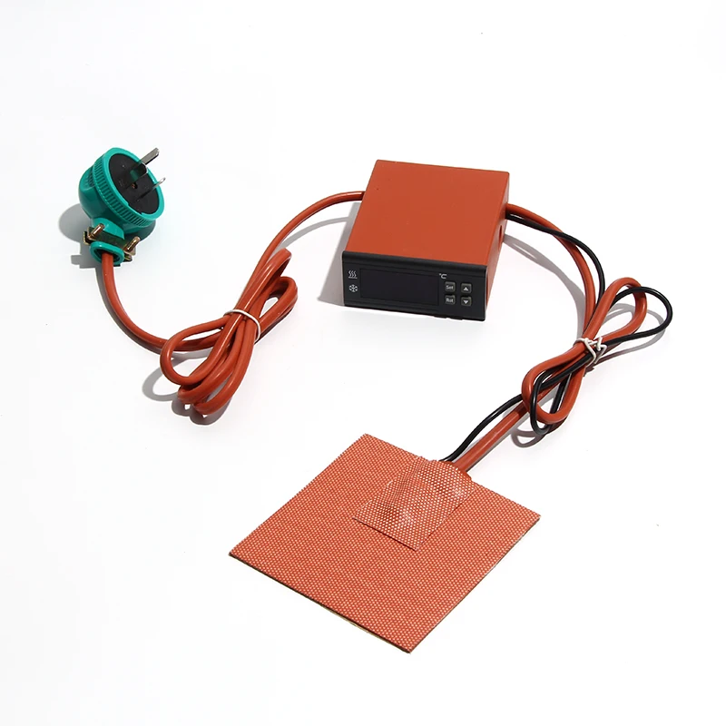 200x100/200/300mm Silicone Rubber Heating Plate with JY-260 Intelligent Digital Display Thermostat Temperature Control Meter
200x100/200/300mm Silicone Rubber Heating Plate with JY-260 Intelligent Digital Display Thermostat Temperature Control Meter