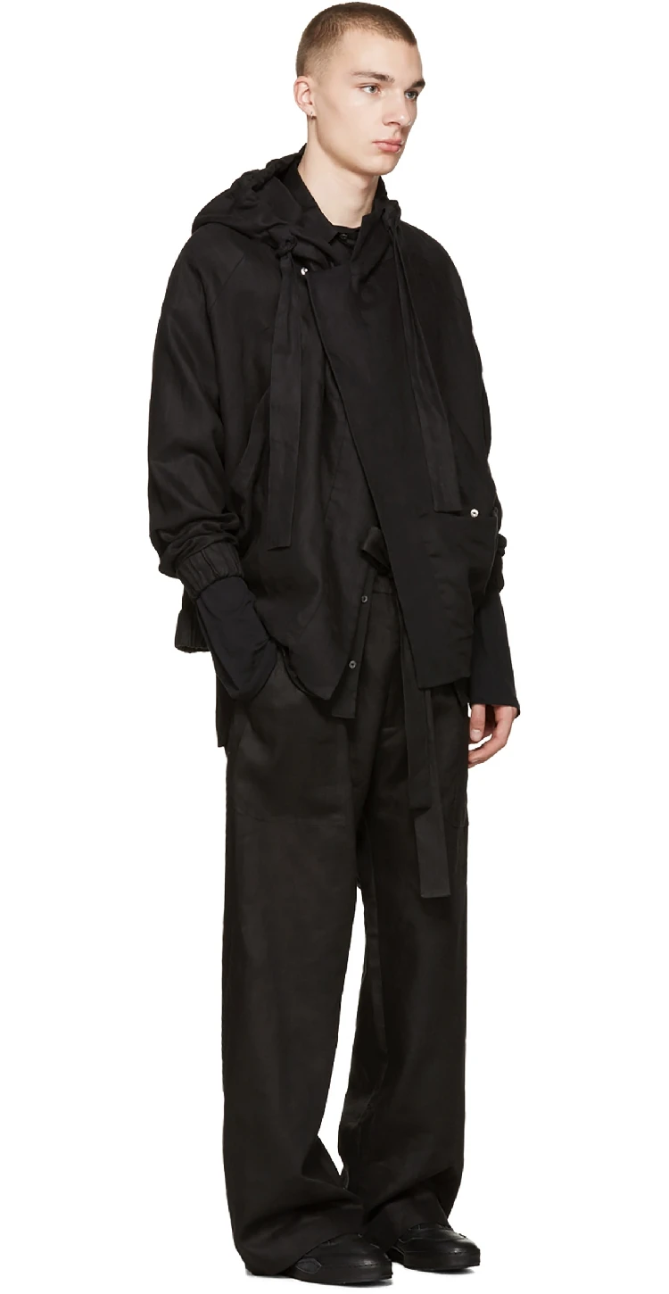 New Men's Clothing GD Fashion stylist flax Straight leg frenulum concise trousers plus size singer costumes
New Men's Clothing GD Fashion stylist flax Straight leg frenulum concise trousers plus size singer costumes