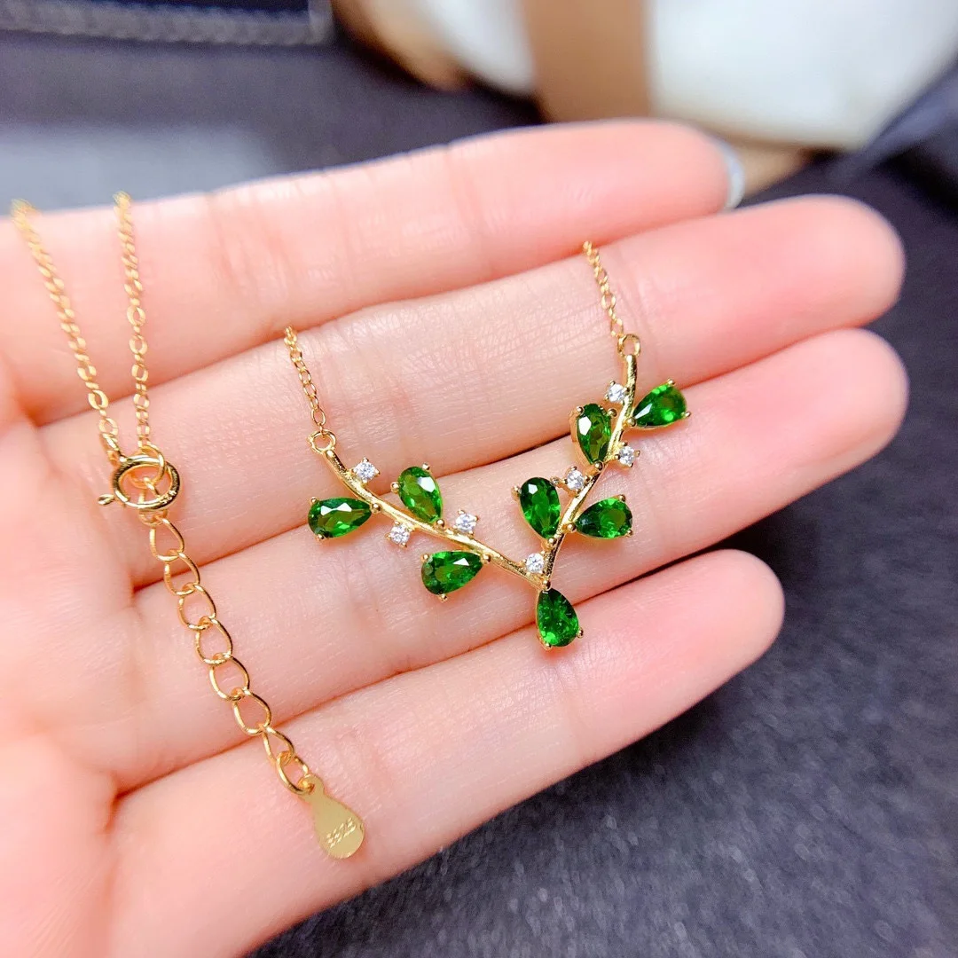 QTT Fashion Exaggerated Green Necklace Yellow Gold Chain Necklace CZ Wedding Engagement Long Necklace for Women
QTT Fashion Exaggerated Green Necklace Yellow Gold Chain Necklace CZ Wedding Engagement Long Necklace for Women