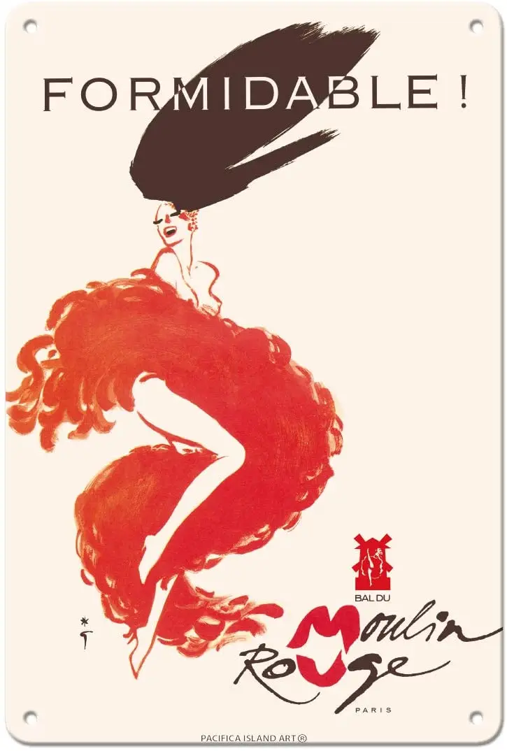 Pacifica Island Art Formidable Cabaret- Doriss Girls- Cancan - Vintage Cabaret Casino Poster by
Pacifica Island Art Formidable Cabaret- Doriss Girls- Cancan - Vintage Cabaret Casino Poster by