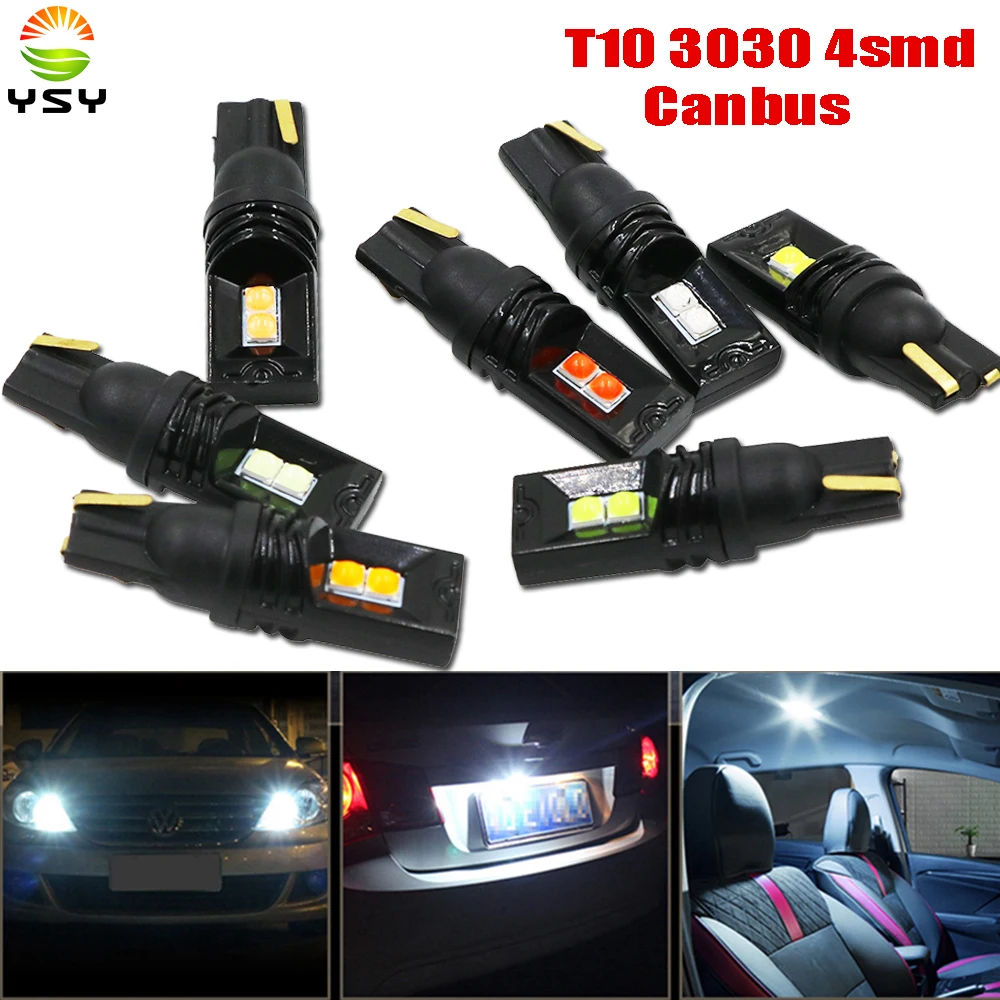 YSY 100X Новинка T10 светодиодный Canbus 3030-4SMD T10 W5W 194 168 автомобильный индикатор лампы габаритные огни Универсальный 3 Вт 12 В w5w canbus светодиодный синий
YSY 100X Новинка T10 светодиодный Canbus 3030-4SMD T10 W5W 194 168 автомобильный индикатор лампы габаритные огни Универсальный 3 Вт 12 В w5w canbus светодиодный синий
