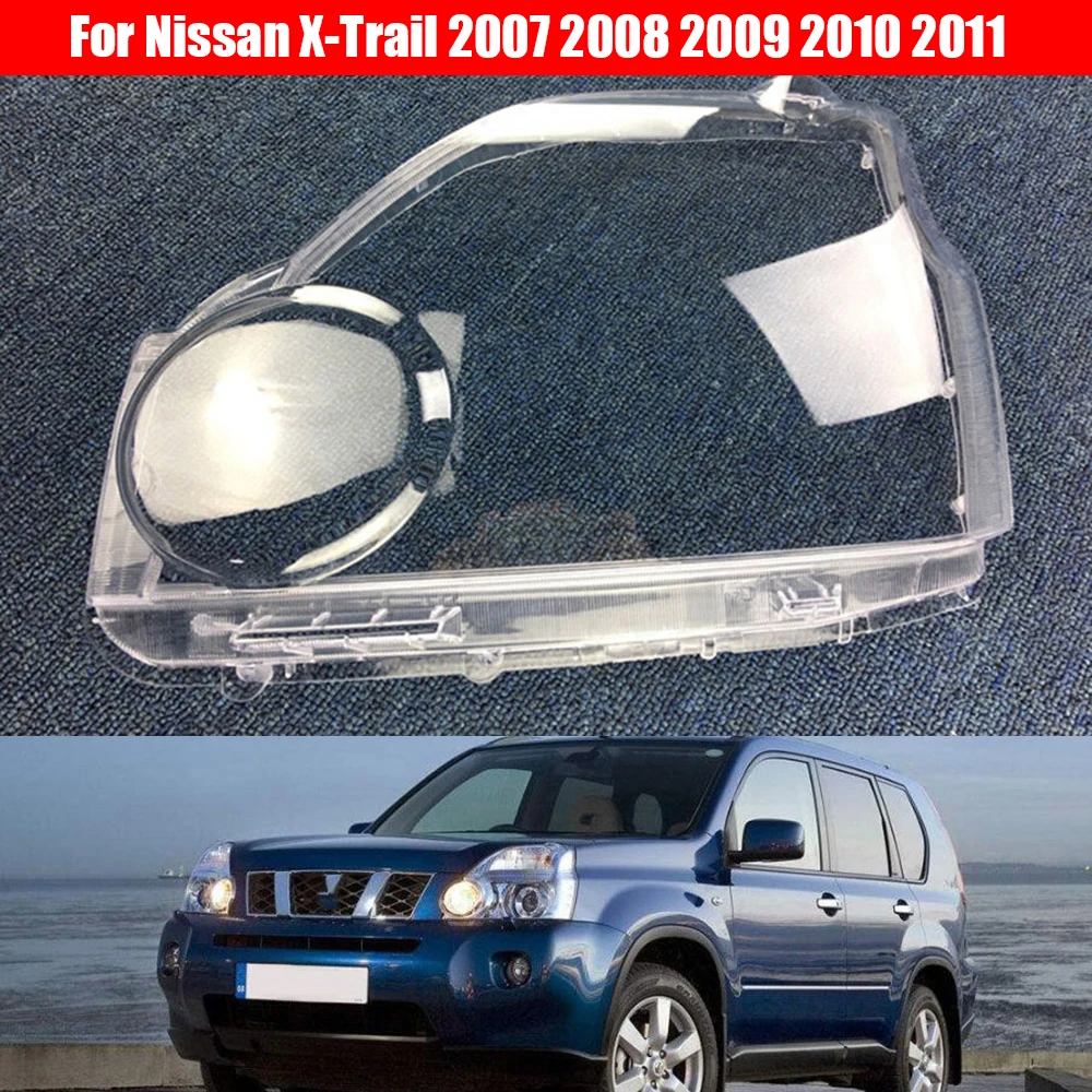 Car Headlight Lens For Nissan X-Trail 2007 2008 2009 2010 2011 Headlamp Cover Replacement Auto Shell
Car Headlight Lens For Nissan X-Trail 2007 2008 2009 2010 2011 Headlamp Cover Replacement Auto Shell