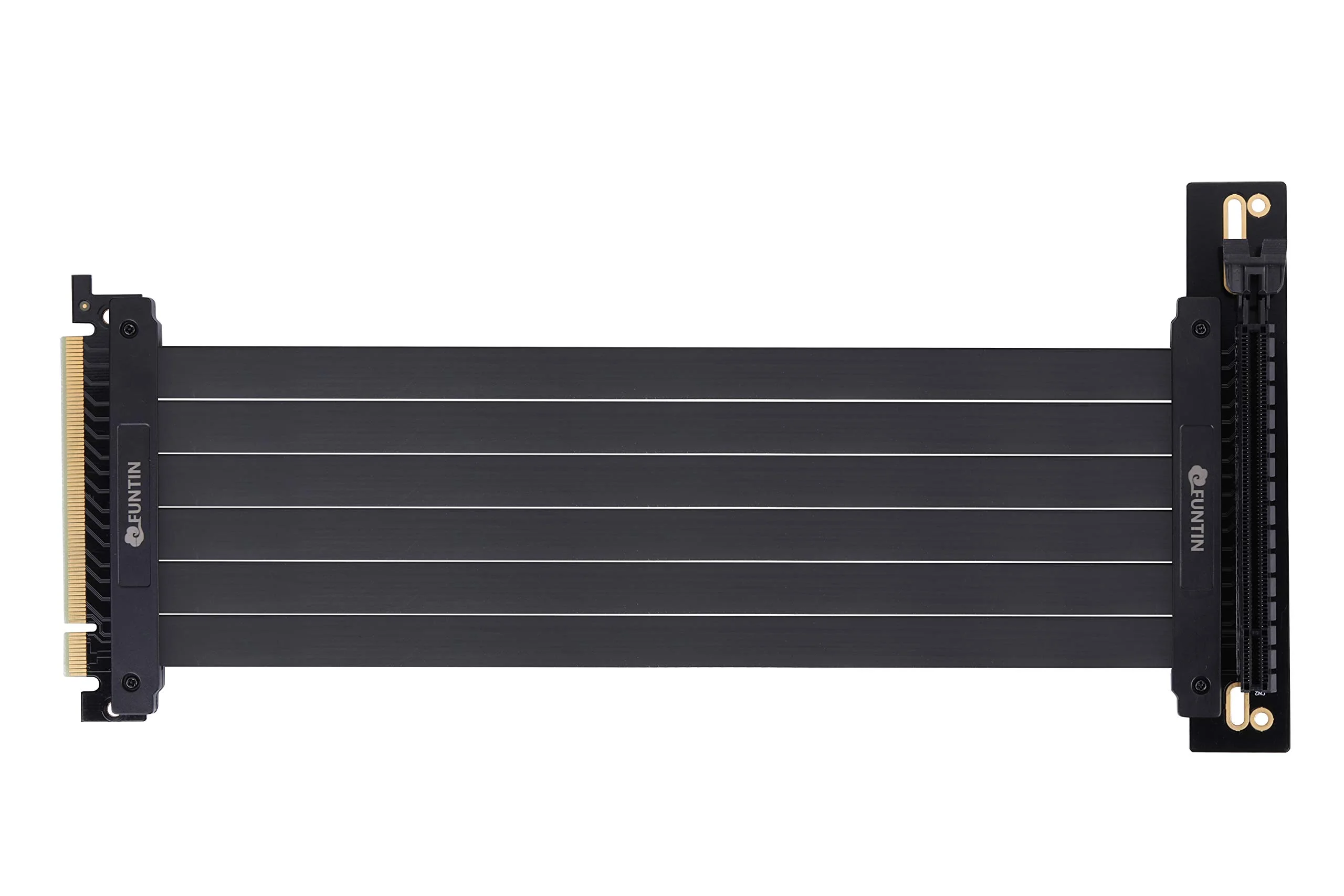 PCIe Riser Cable 3.0 x16 PCI Express Riser Extender Flexible High Speed 90°GUP Riser Cable for Graphics Card Vertical Mount 20CM
PCIe Riser Cable 3.0 x16 PCI Express Riser Extender Flexible High Speed 90°GUP Riser Cable for Graphics Card Vertical Mount 20CM