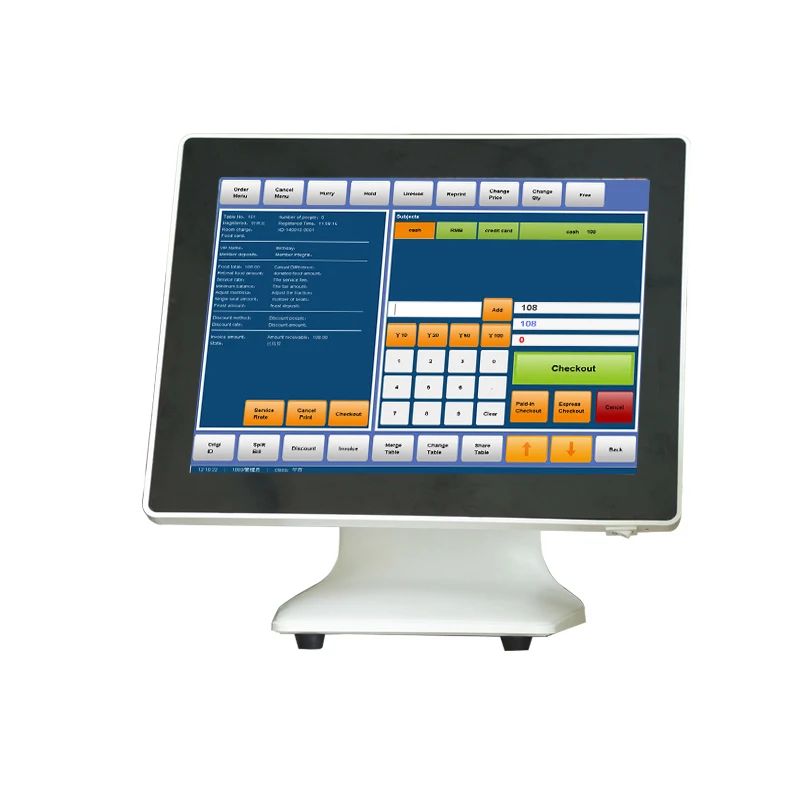 15'' Factory sales POS terminal capacitive touch screen black POS machine POS system for retailers point of sales
15'' Factory sales POS terminal capacitive touch screen black POS machine POS system for retailers point of sales