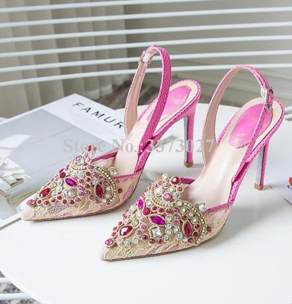 Wedding Shoes woman high heel colorful crystal decor string bead sexy pumps pointed toe feamle stiletto heels party dress shoes
Wedding Shoes woman high heel colorful crystal decor string bead sexy pumps pointed toe feamle stiletto heels party dress shoes